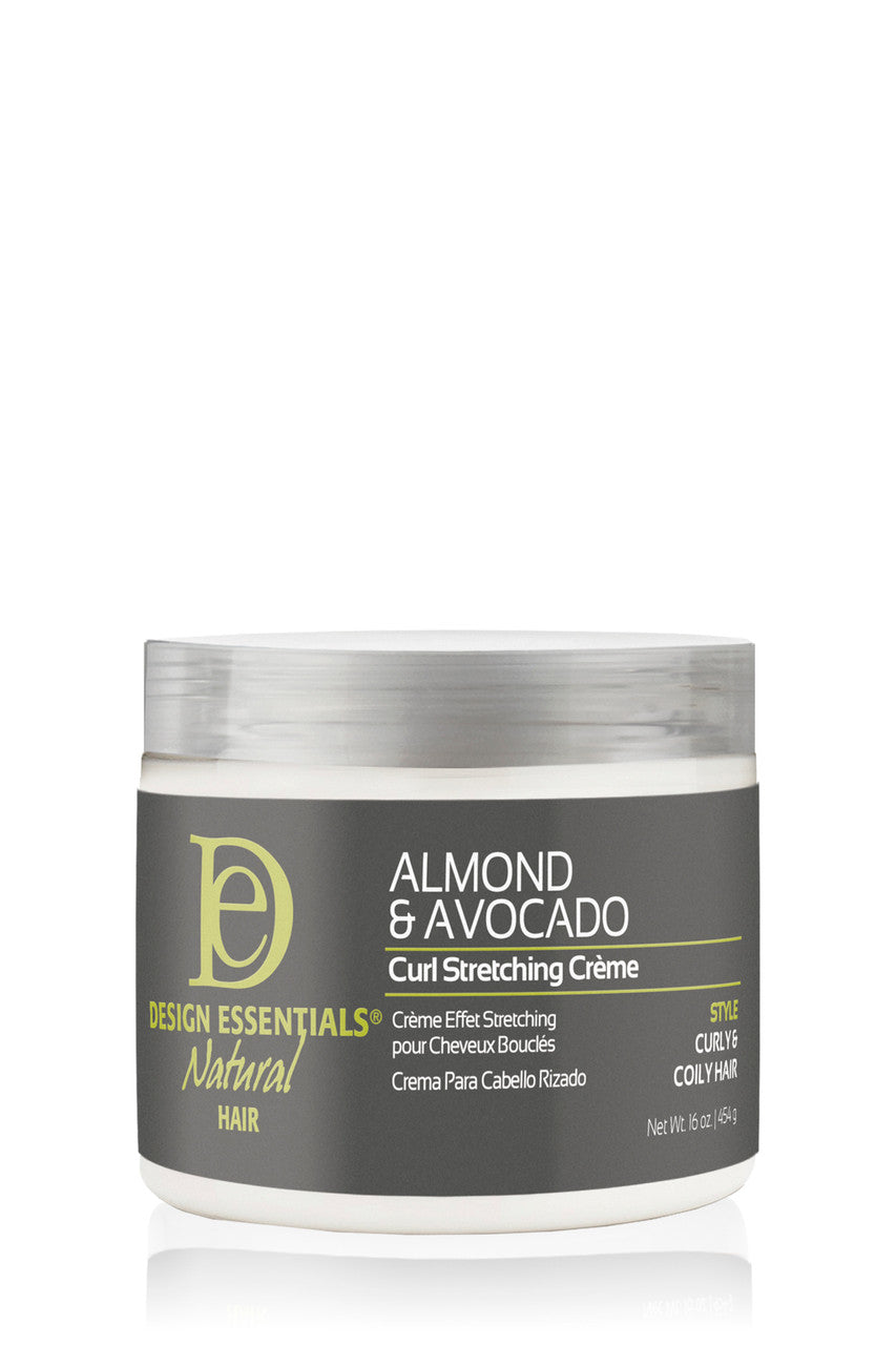 Design Essentials Natural Almond & Avocado Curl Stretching Cream - 16 Oz