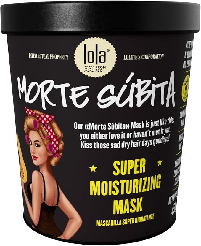 Lola From Rio Morte Súbita Intense Moisturizing Hair Mask 15.87oz