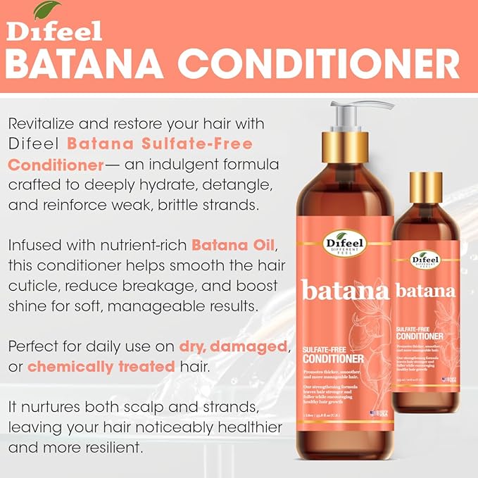 Difeel Batana Sulfate Free Conditioner