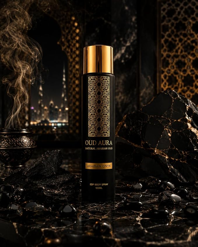 Oud Aura Arabian Onyx EDP Body Spray 100ml