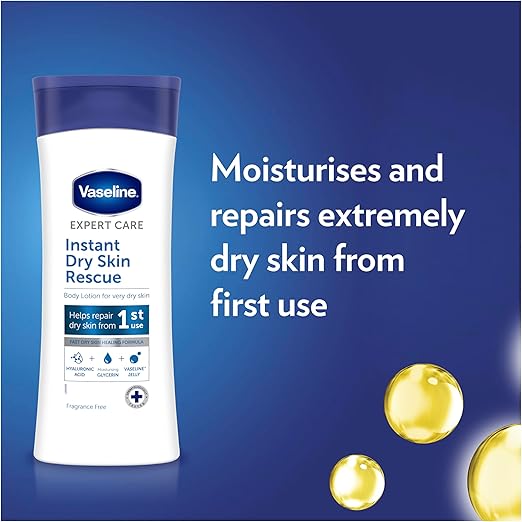 Vaseline Expert Care Instant Dry Skin Rescue Body Lotion 400 ml