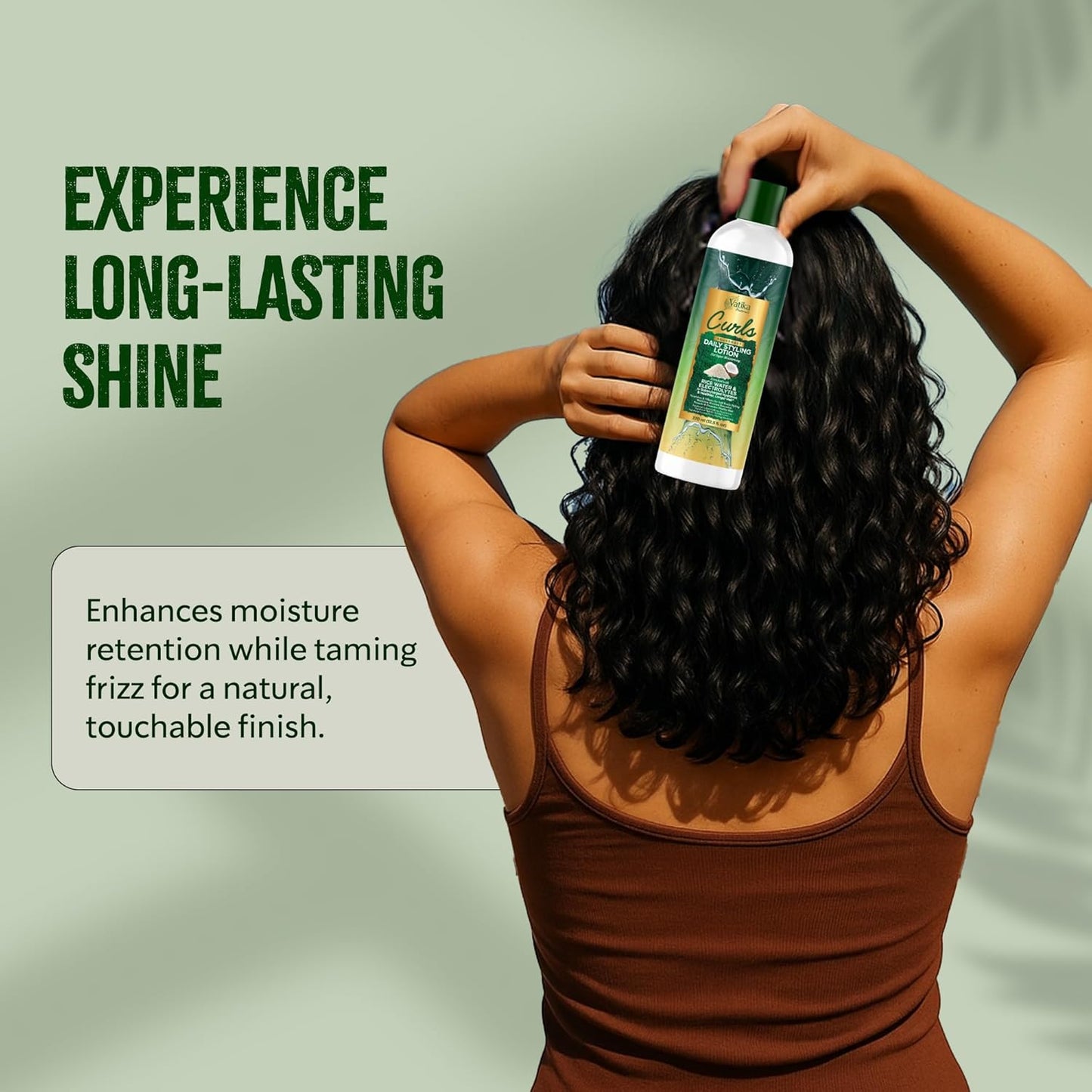 Vatika Naturals Curls AQUABOOST Daily Styling Lotion 370ml