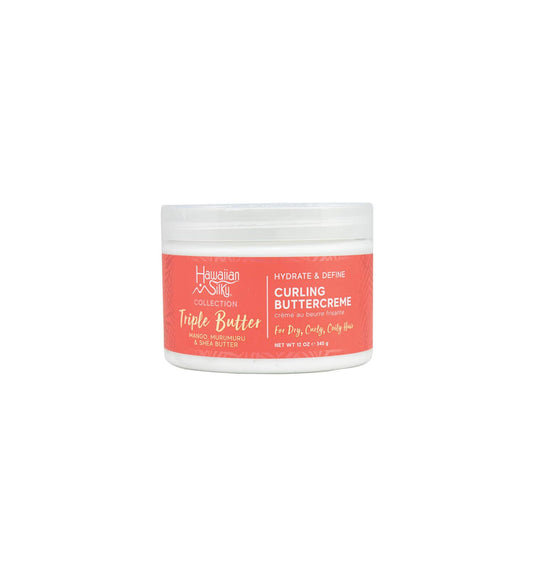 Hawaiian Silky Hawaiian Silky Triple Butter Curling Buttercreme 12 oz | CC Hair & Beauty Leeds