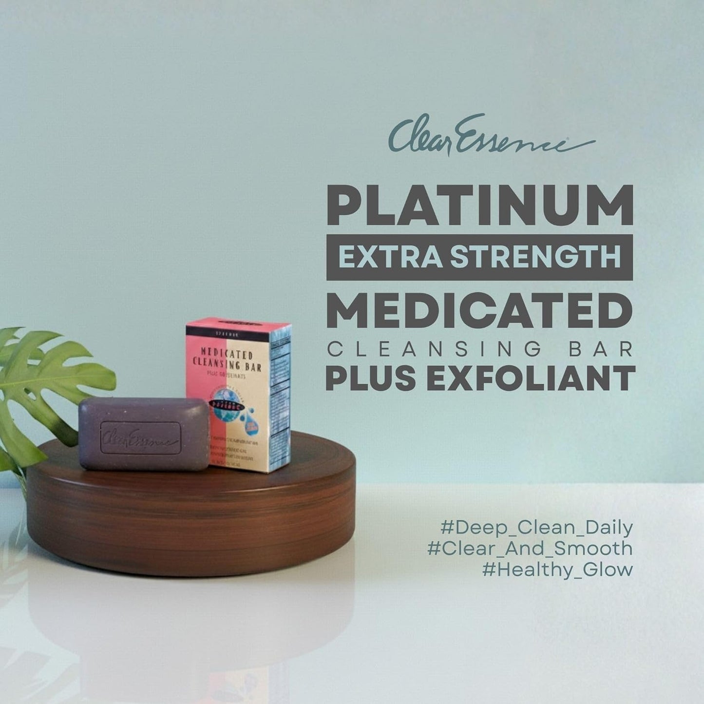 Clear Essence Antifungal Soap Cleansing Bar Plus Exfoliant 4.7oz