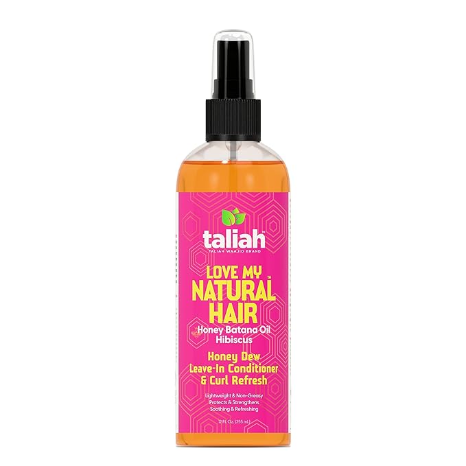 Taliah Waajid Love My Natural Hair Honey Dew Leave-In Conditioner & Curl Refresh 12oz - product detail | CC Hair & Beauty