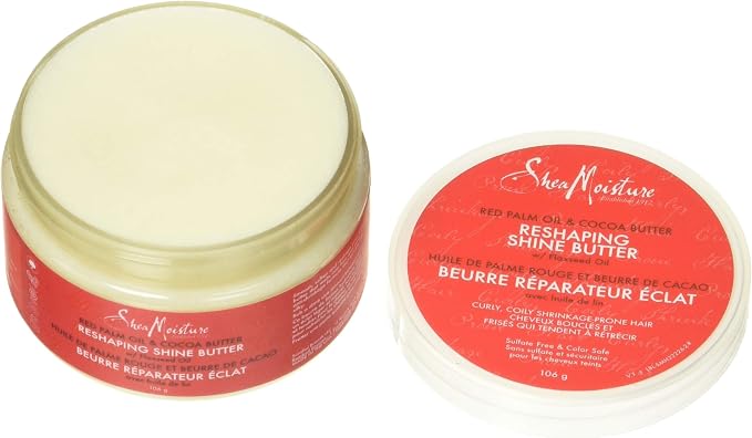 SheaMoisture Red Palm Oil & Cocoa Butter Reshaping Shine Butter 106g
