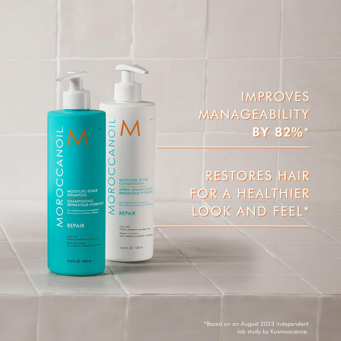 Moroccanoil - Moisture Repair - Shampoo & Conditioner DUO Set - 2x 500 ml