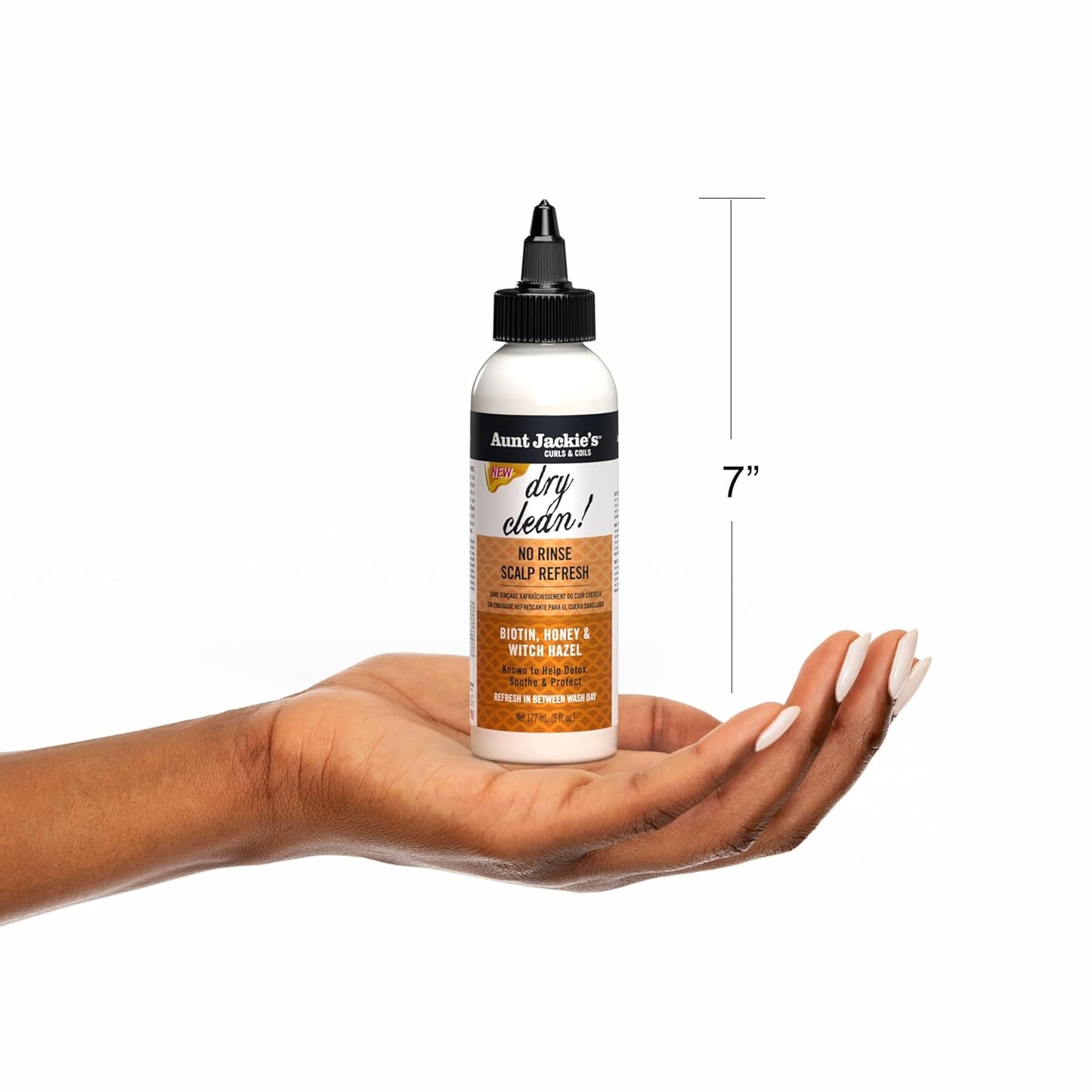 Aunt Jackie's Dry Clean No Rinse Scalp Refresh 6OZ