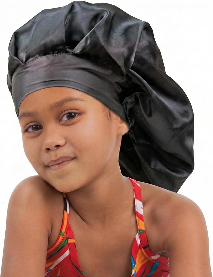 DONNA Silky Braid Bonnet Shower Cap Kids