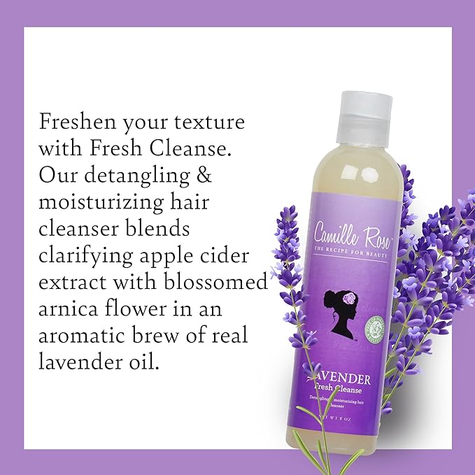 Camille Rose Lavender Fresh Cleanse Shampoo 8oz