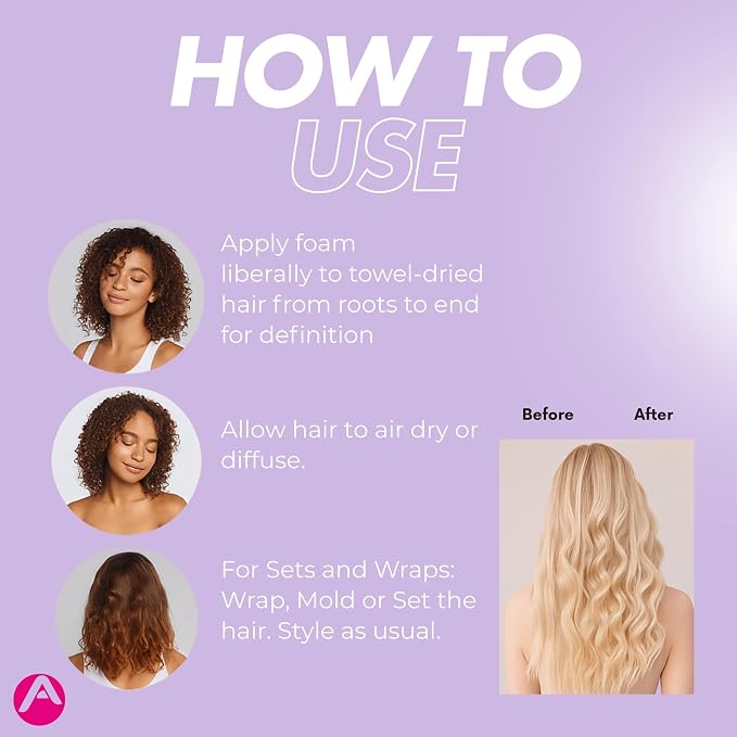 Allored Professional Jamaican Black Styling Foam Mousse with Castor Oil & Rosemary 200ml - product detail | CC Hair & Beauty UK