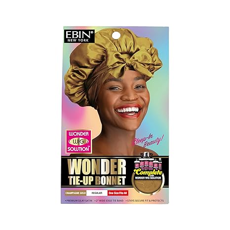 EBIN NEW YORK Wonder Wig Solution Tie-Up Bonnet