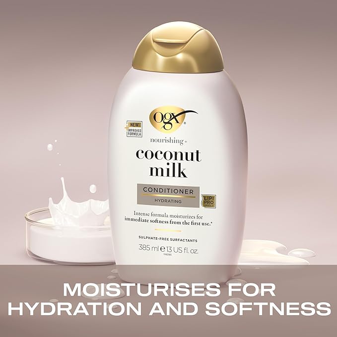 OGX Coconut Milk Conditioner Hydrating, Strengthening, Sulfate-Free 385ml