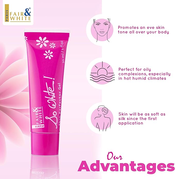 Fair & White So White Skin Perfector Gel 30ml