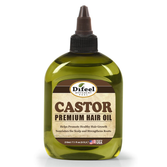 Difeel 99% Natural Blend Castor Premium Hair Oil 210ml | Shop at CC Hair & Beauty UK