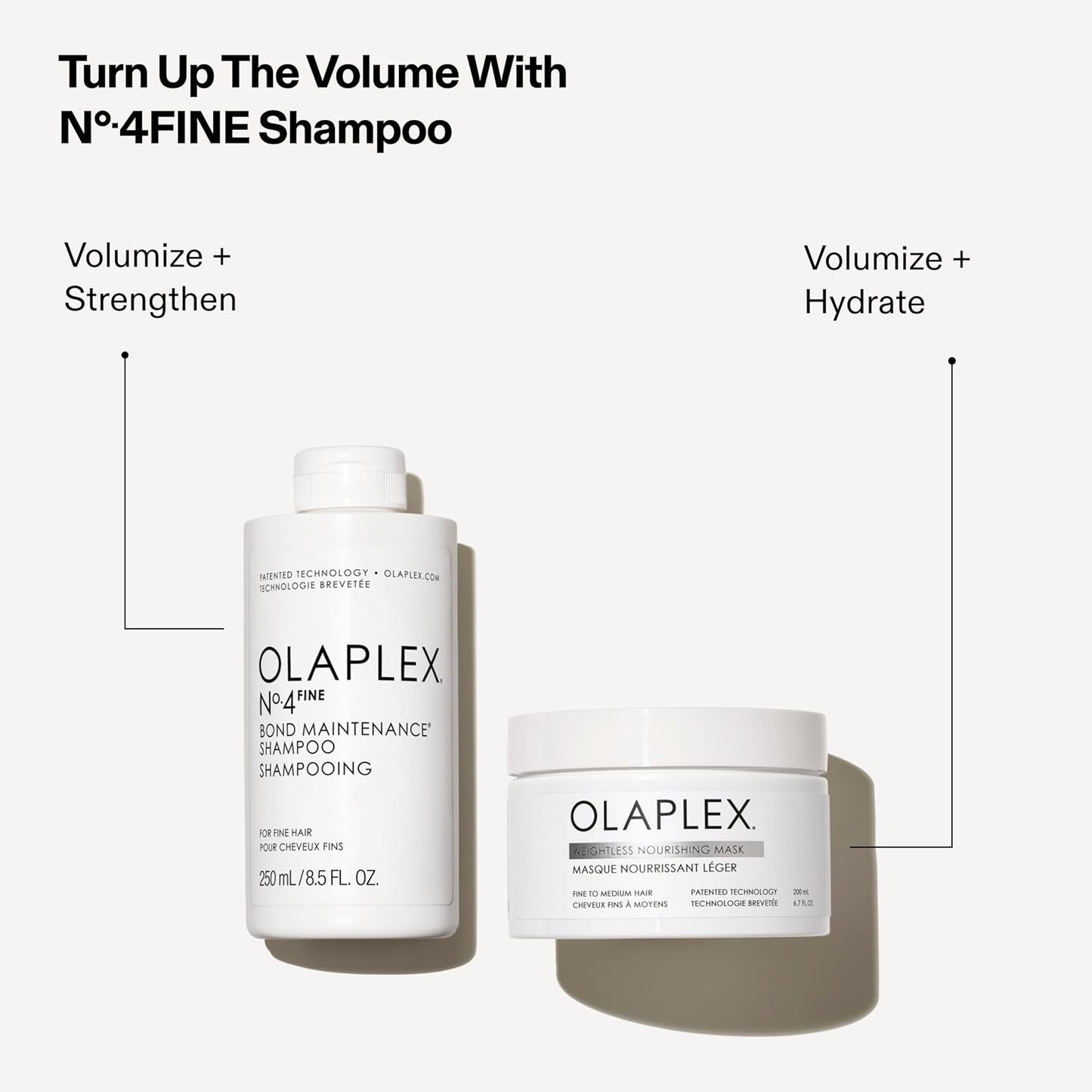 Olaplex Weightless Nourishing Mask 200ml - hair results | CC Hair and Beauty Leeds