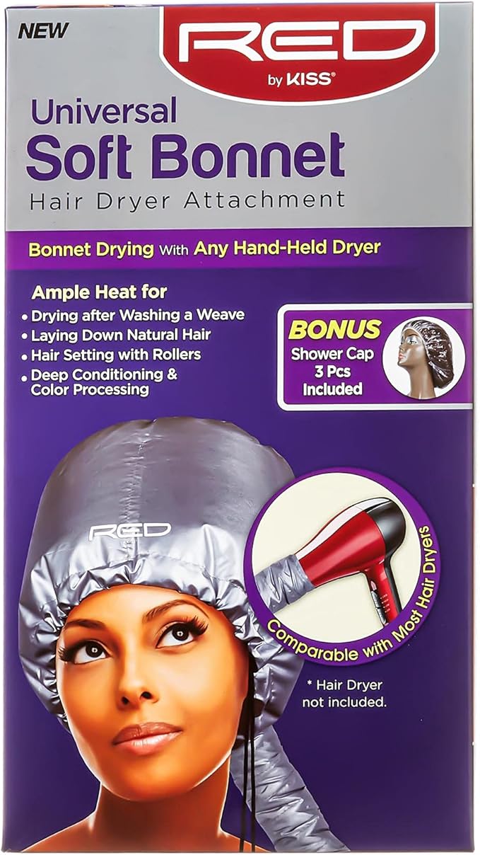 Red By Kiss Universal Soft Bonnet Hair Dryer Attachment