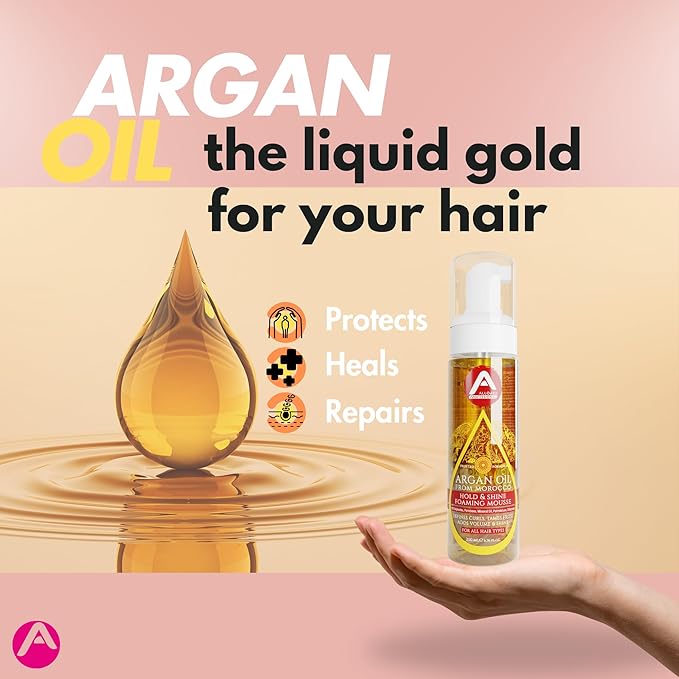 Allored Professional Moroccon Argan Oil Foam Mousse 200ml