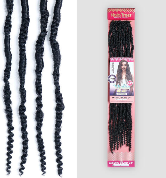 Janet Collect Crochet Braids Nala Tress Mystic Braid 24"