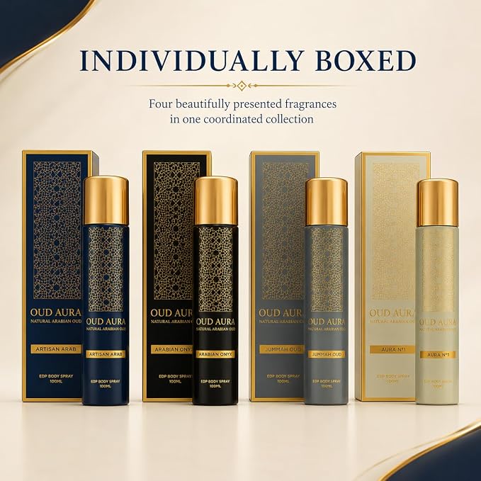 Oud Aura Arabian Scents EDP Body Spray 100ml