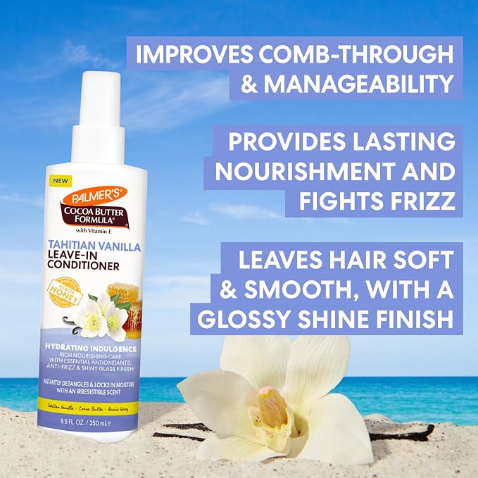 Palmer's Tahitian Vanilla Leave-In Conditioner with Cocoa Butter 8.5 Oz