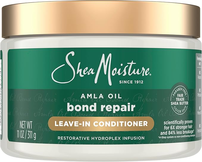 Shea Moisture Amla Oil Bond Repair Leave-In Conditioner 11oz | Shop at CC Hair & Beauty UK
