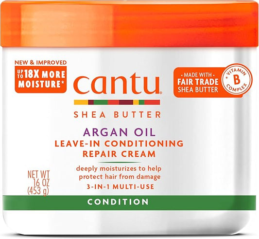 Cantu Argan Oil Leave-In Conditioning Repair Cream 453G