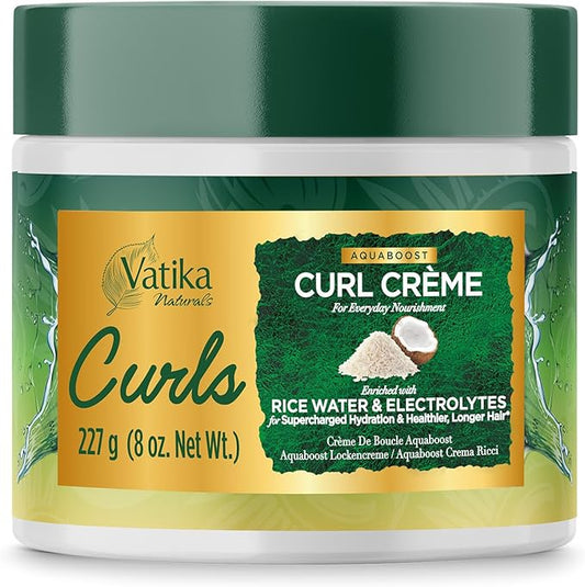 Vatika Naturals Curls AQUABOOST Curl Crème 8oz