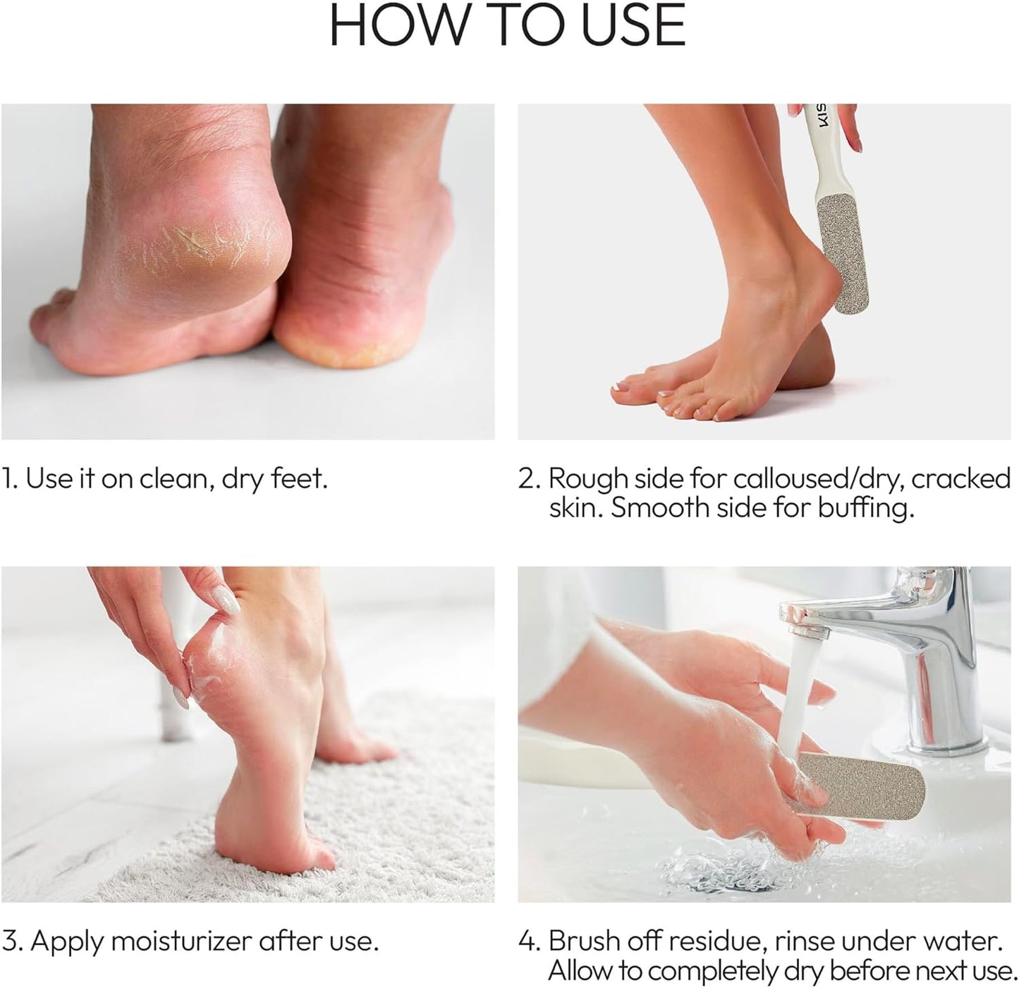 Kiss New York Nickel Foot File, Double-Sided