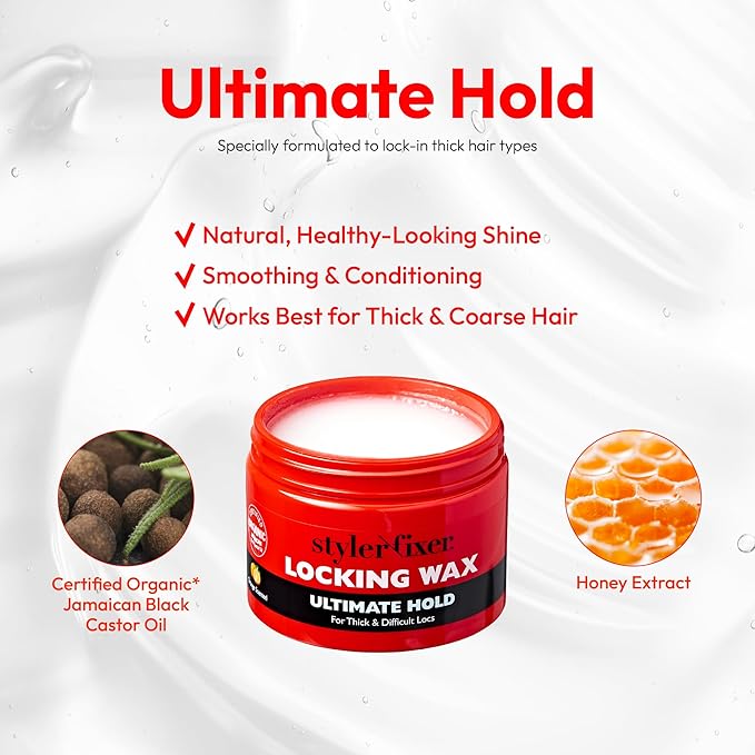 Red by Kiss Styler Fixer Reguler & Ultimate Hold Locking Gel 6oz