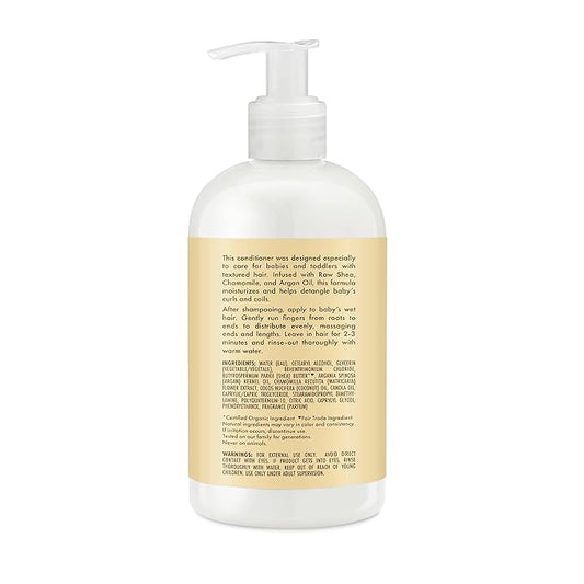 Shea Moisture Baby Conditioner With Raw Shea, Chamomile & Argan Oil 13Oz