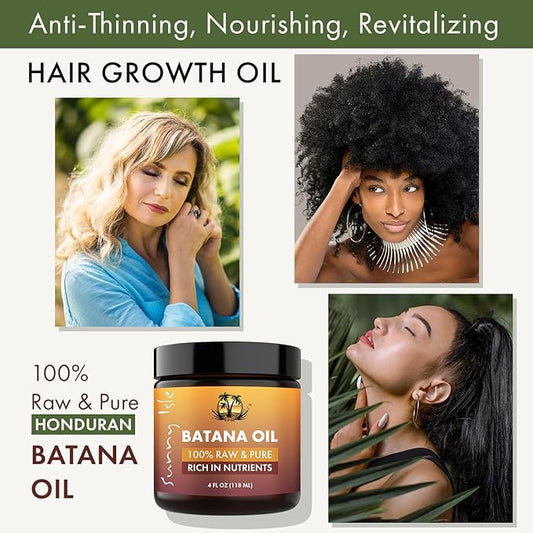 Sunny Isle 100% Raw & Pure Batana Oil 4oz