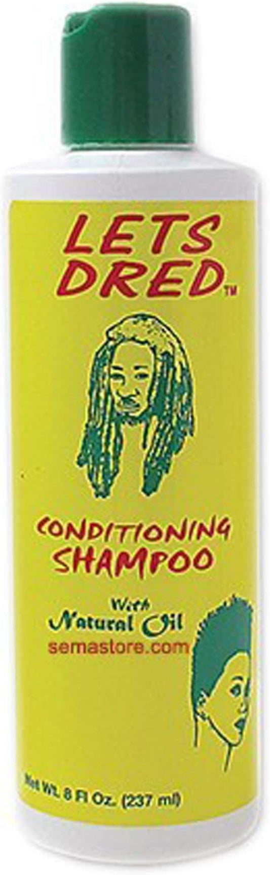 Lets Dred Conditioning Shampoo With Natural Oil 8 Oz