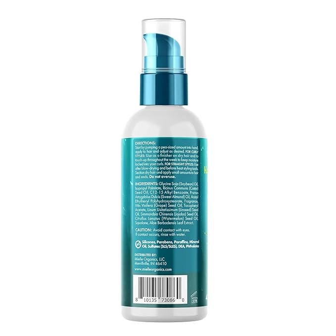 Mielle Organics Kalahari Melon & Aloe Vera Deep Long-Lasting Weightless Hair Oil 4oz
