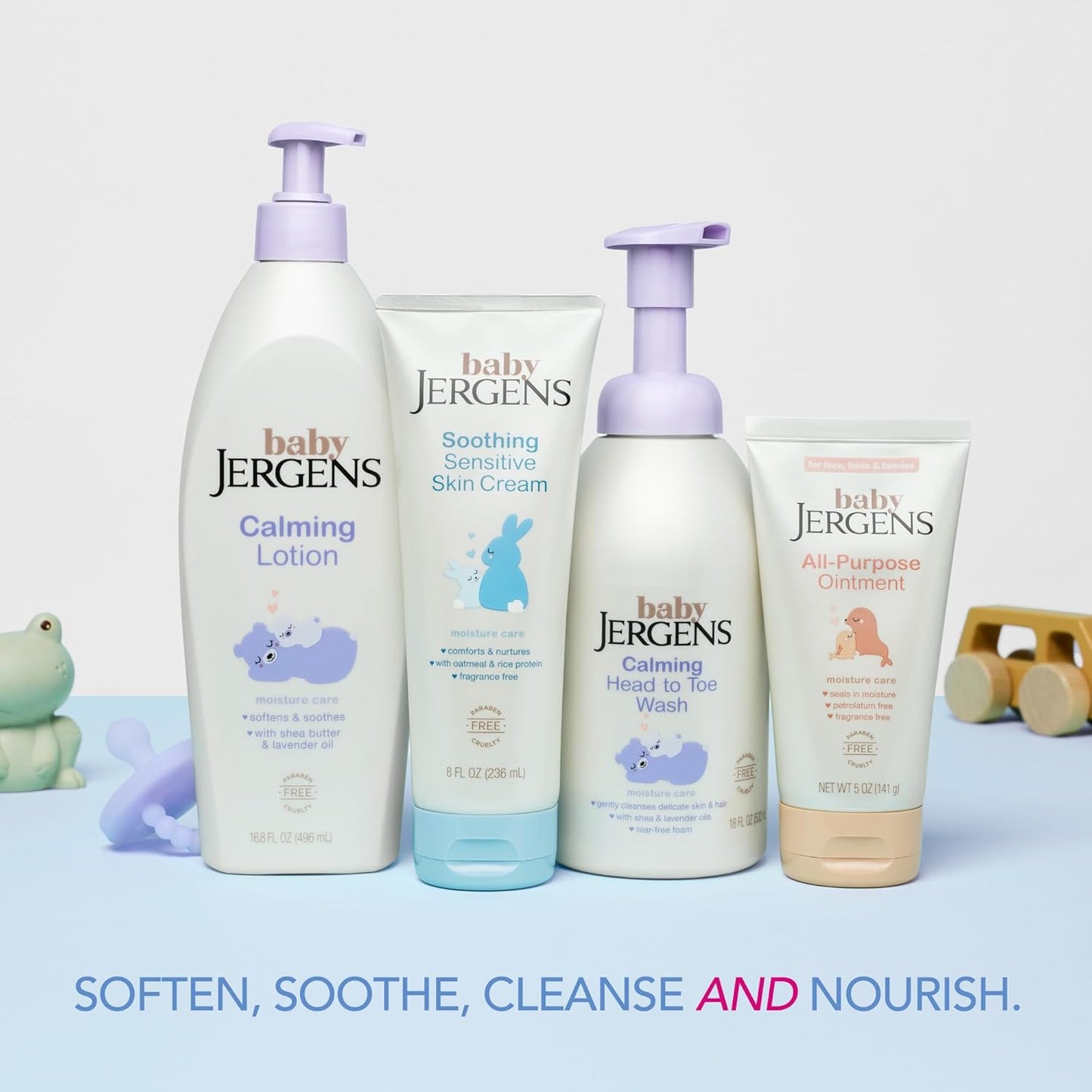 Jergens Baby Calming Lotion With Shea Butter & Lavender Oil, 16.8 Fl Oz