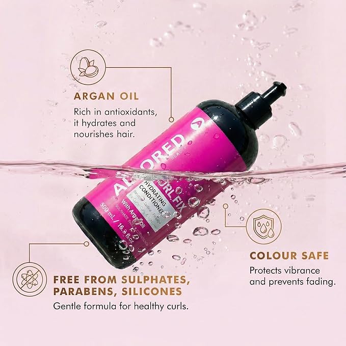 Allored Beauty Curlfix Hydrating Conditioner With Argan Oil 500ml