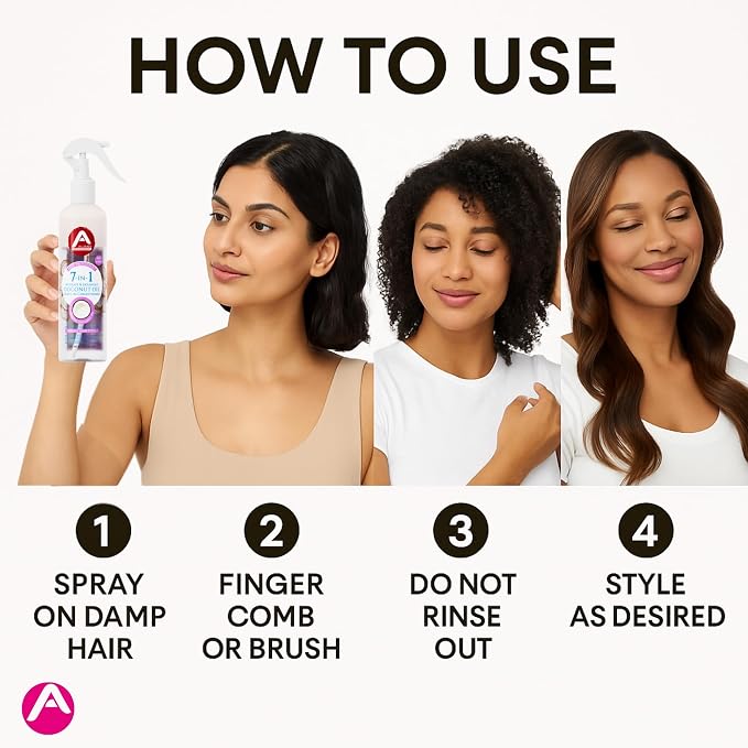 Allored Professional 7 In 1 Hydrate 7 Detangle Leave In Conditioner 250ml