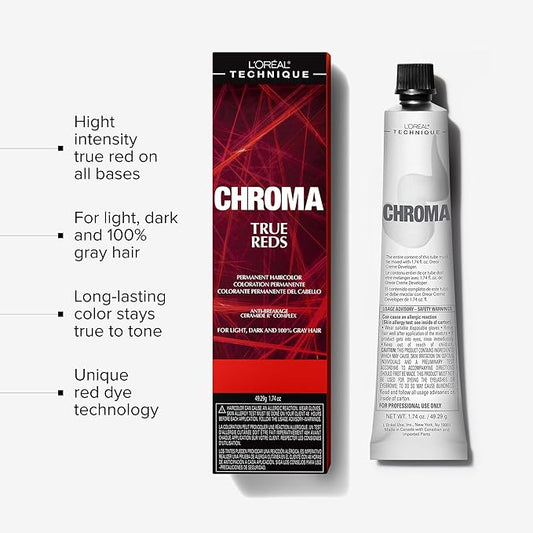 Loreal Paris Chroma True Reds Hair Color 1.74 Oz