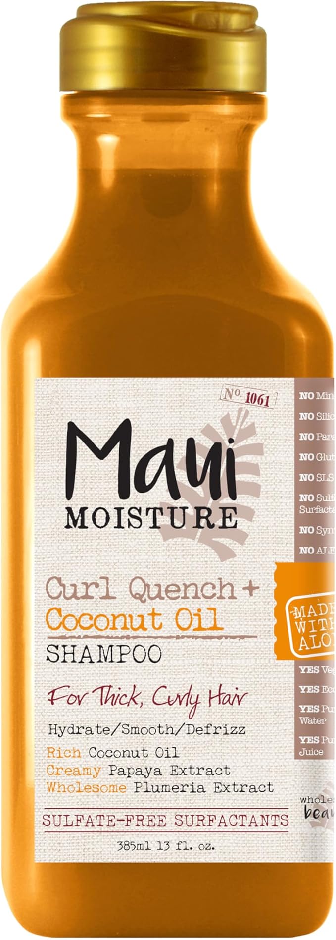 Maui Moisture Curl Quench + Coconut Oil Shampoo 13oz
