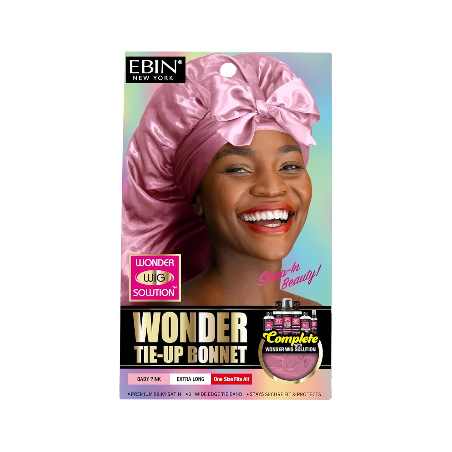 EBIN NEW YORK Wonder Wig Solution Tie-Up Bonnet