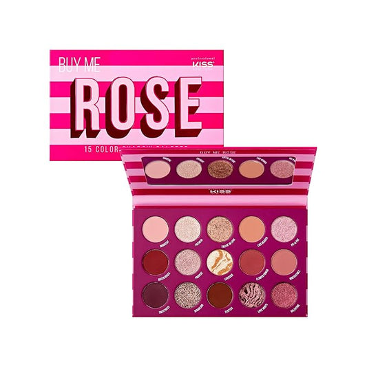 KISS NEW YORK Professional Shadow Palette - Buy Me Rose