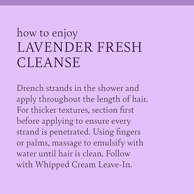 Camille Rose Lavender Fresh Cleanse Shampoo 8oz