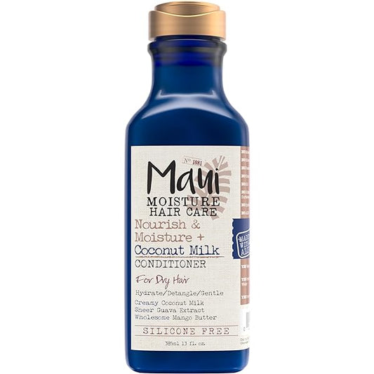 Maui Moisture Nourish & Moisture + Coconut Milk Conditioner 13 Oz