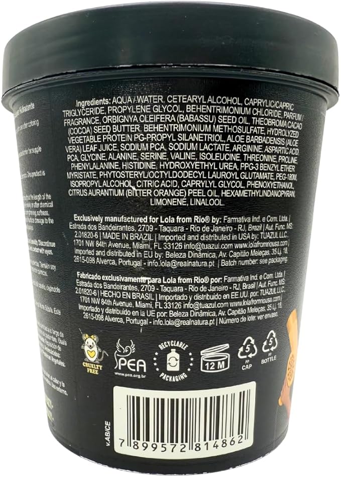 Lola From Rio Sudden Death Super Moisturizing Mask 450g