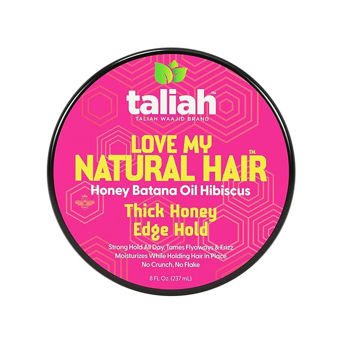 Taliah Waajid Love My Natural Hair Thick Honey Edge Hold 8oz