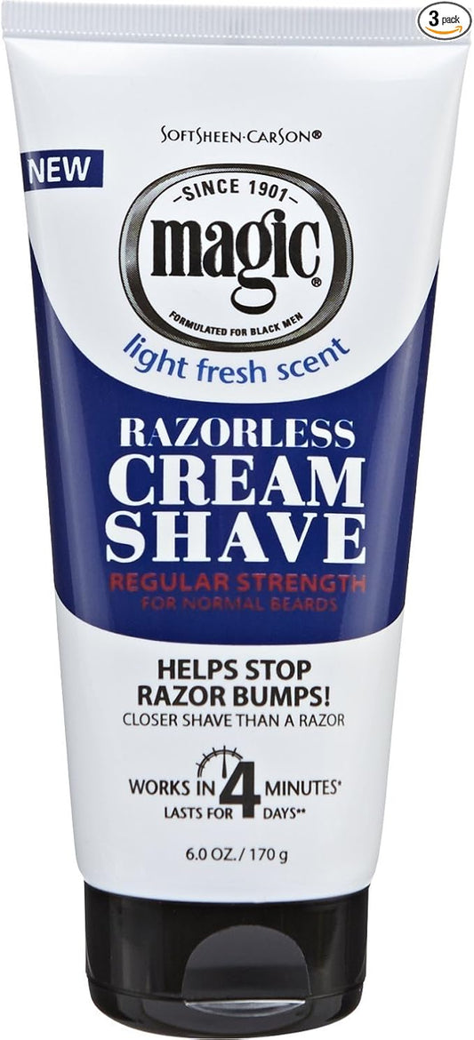 Magic Razorless Cream Shave Regular 170G | Shop at CC Hair & Beauty UK
