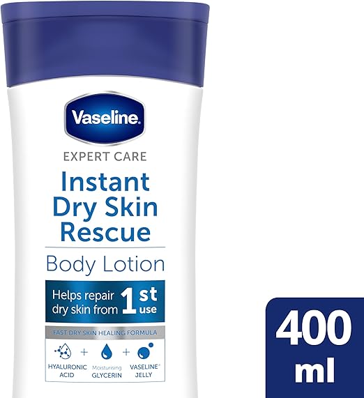 Vaseline Expert Care Instant Dry Skin Rescue Body Lotion 400 ml