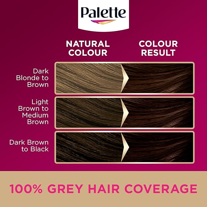 Palette Deluxe Creme Colouration Black Hair Dye