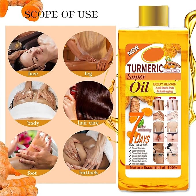 VSC Turmeric Super Whitening Oil