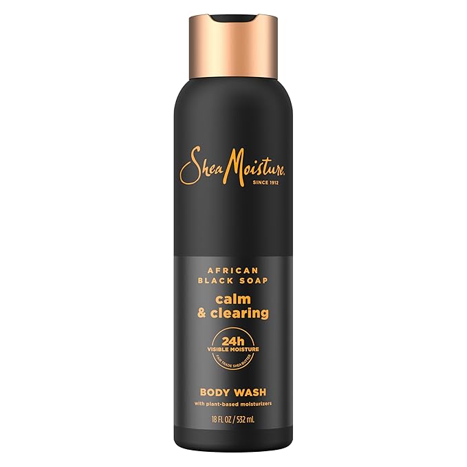 Shea Moisture Shea Moisture Calm & Clearing Body Wash Infused With Black Soap18oz | CC Hair & Beauty Leeds